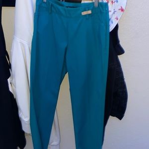 I’m selling cropped work trousers
